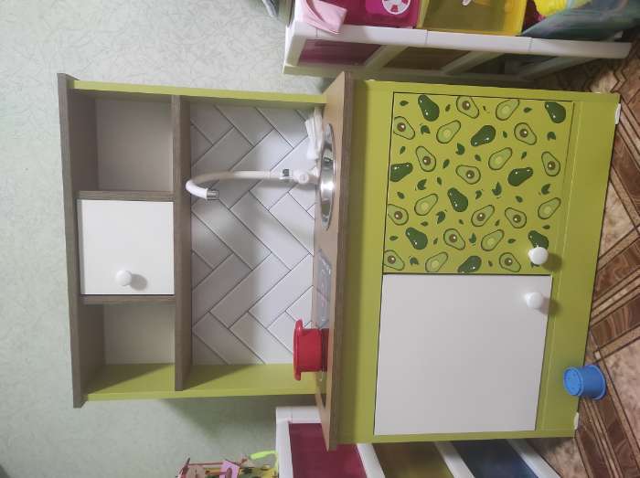 Фотография покупателя товара Игровая мебель «Детская кухня «Авокадо»