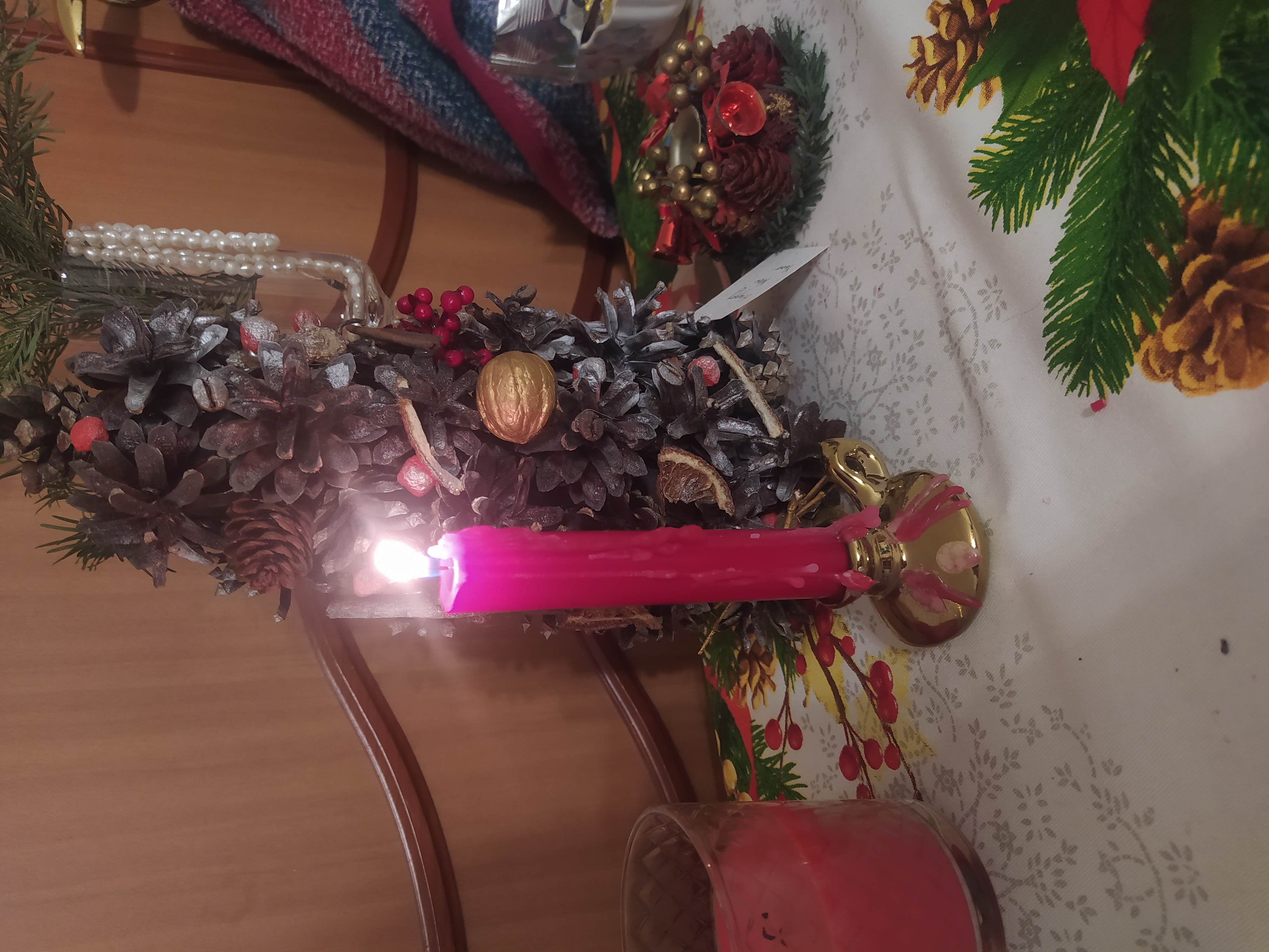 Фотография покупателя товара Свеча столовая ароматическая "Малина", 17х2 см, 40 гр - Фото 6