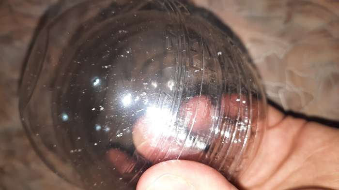 Фотография покупателя товара Крышка пластиковая одноразовая ПЭТ, купольная, без отверстия d=9,5 см, цвет прозрачный - Фото 9