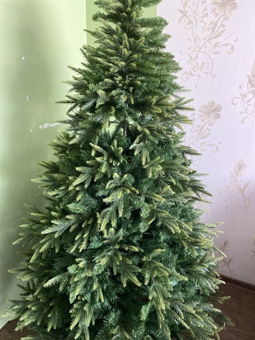 Фотография покупателя товара Искусственная ёлка «Зимнее волшебство. Элит», 120 см, d нижнего яруса 89 см, 322 смешанные ветки шарнирные - Фото 12