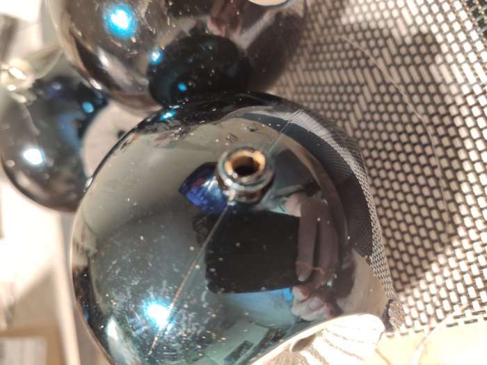 Фотография покупателя товара Ёлочные игрушки «Милая совушка», шары новогодние, набор 3 шт., d=8 см, синий - Фото 3