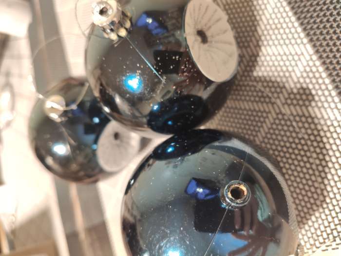 Фотография покупателя товара Ёлочные игрушки «Милая совушка», шары новогодние, набор 3 шт., d=8 см, синий - Фото 5