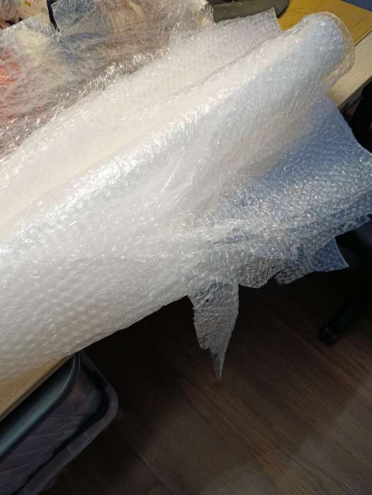 Фотография покупателя товара Плёнка воздушно - пузырчатая, толщина 40 мкм, двухслойная, длина 10 м, ширина 50 см, Greengo - Фото 3