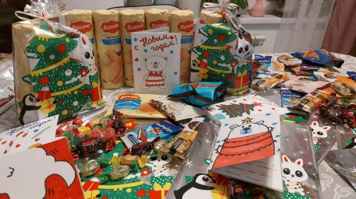 Фотография покупателя товара Пакет подарочный новогодний пластиковый «Спешу к тебе», 20×30 см - Фото 8