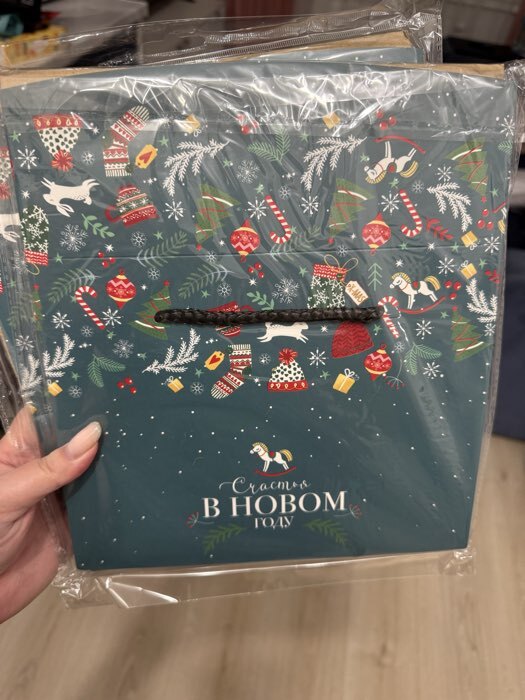 Фотография покупателя товара Пакет - коробка, 23×18×11 см - Фото 3