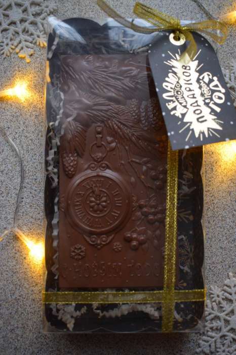 Фотография покупателя товара Форма для шоколада и конфет пластиковая «С Новым годом. Ёлка, часы», 17×8,5 см, цвет прозрачный - Фото 13