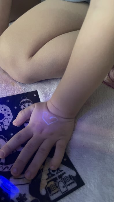 Фотография покупателя товара Неоновые открытки «Волшебная лошадка» - Фото 4