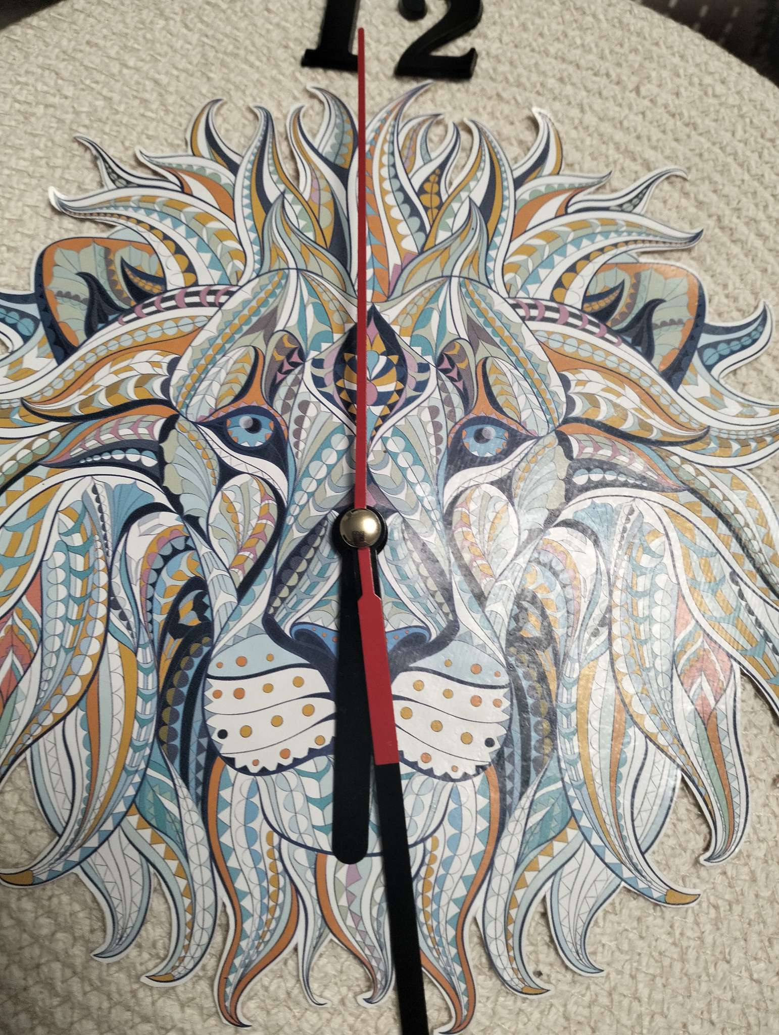 Фотография покупателя товара Часовой механизм со стрелками «Соломон-8», плавный ход, шток 12 мм, стрелки 60/95/98 мм - Фото 5