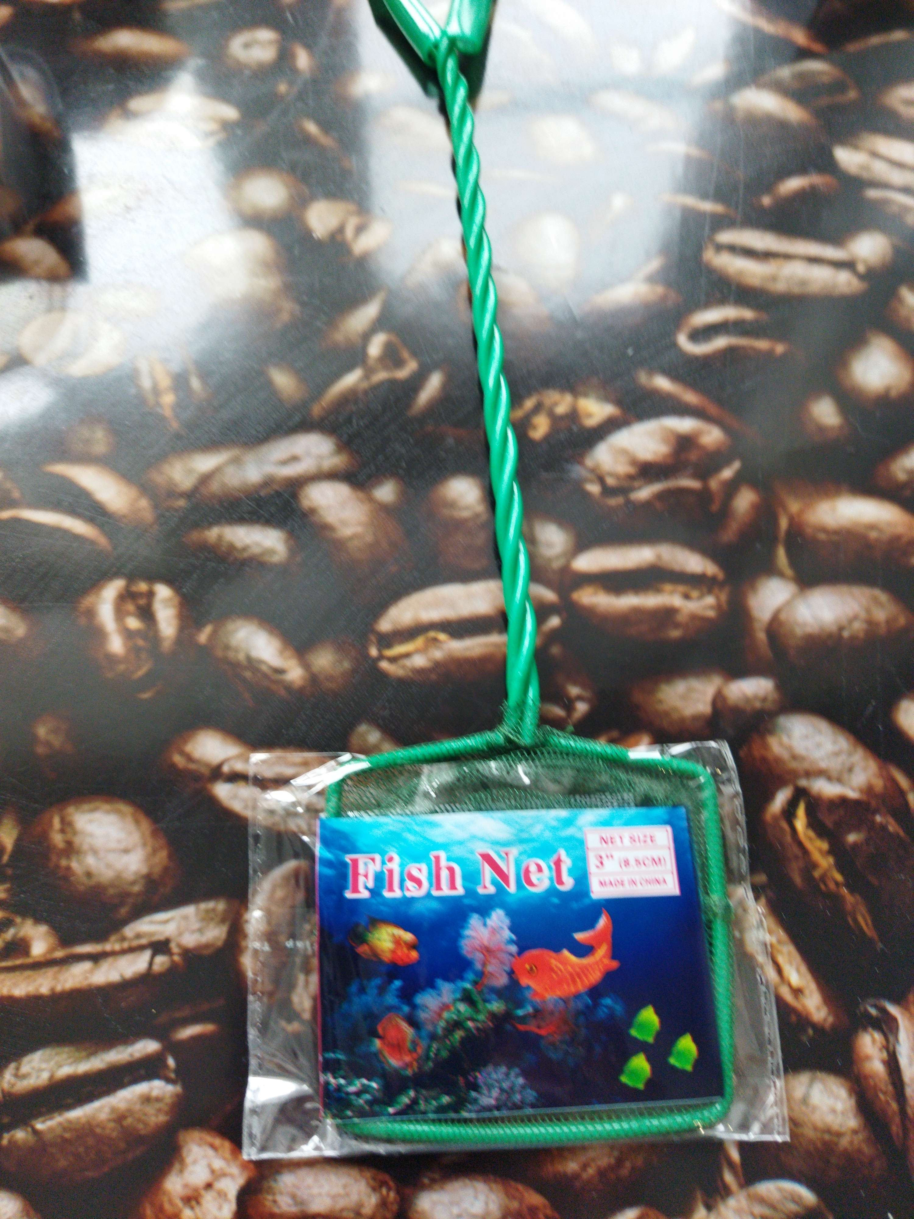 Фотография покупателя товара Сачок аквариумный 22 см, зелёный - Фото 11