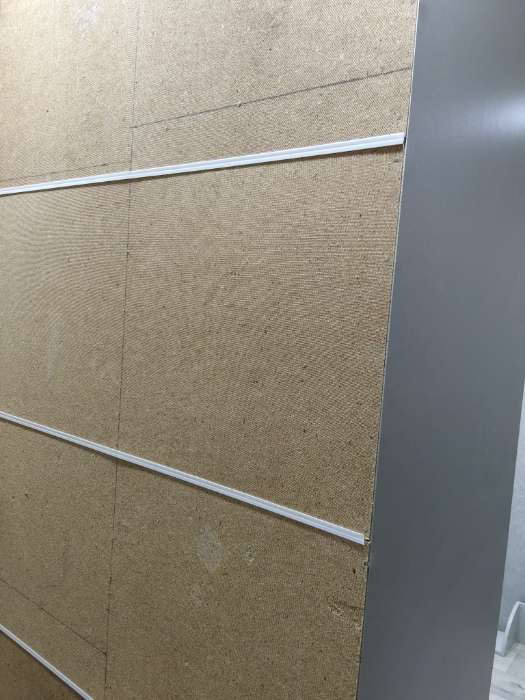 Фотография покупателя товара Шкаф прямой четырёхстворчатый для одежды «Лора», 1 ящик, 1800×570×2200 мм, цвет крафт золотой/белый - Фото 6