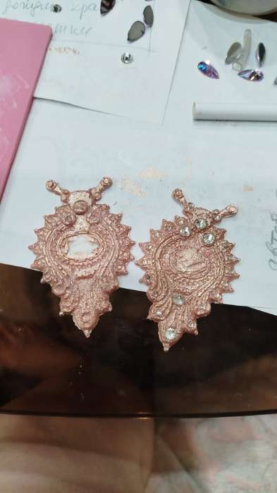 Фотография покупателя товара Молд силиконовый «Украшения» 1×5.2×10 см - Фото 1