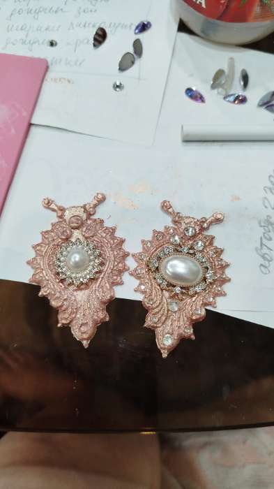 Фотография покупателя товара Молд силиконовый «Украшения» 1×5.2×10 см - Фото 2