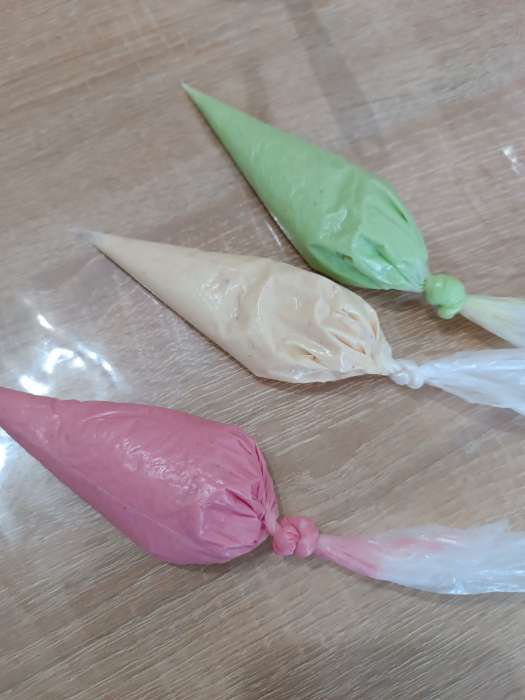 Фотография покупателя товара Кондитерский мешок одноразовый, 100 шт., 27×17 см, размер S, прозрачный - Фото 3