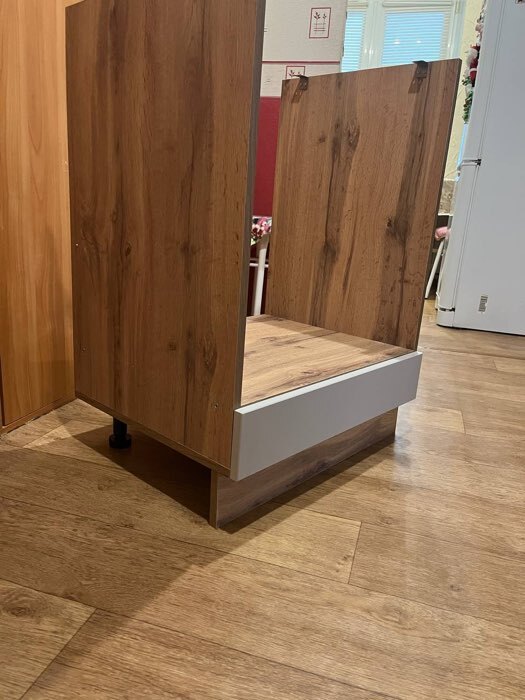 Фотография покупателя товара Шкаф напольный «Ника», 800×477×816 мм, цвет бежевый софт МДФ/дуб вотан - Фото 7