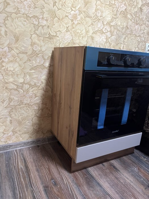 Фотография покупателя товара Шкаф напольный «Ника», 800×477×816 мм, цвет бежевый софт МДФ/дуб вотан - Фото 9