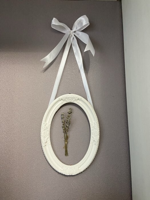 Фотография покупателя товара Рамка для фото, панно, картин «Милена», белая - Фото 1