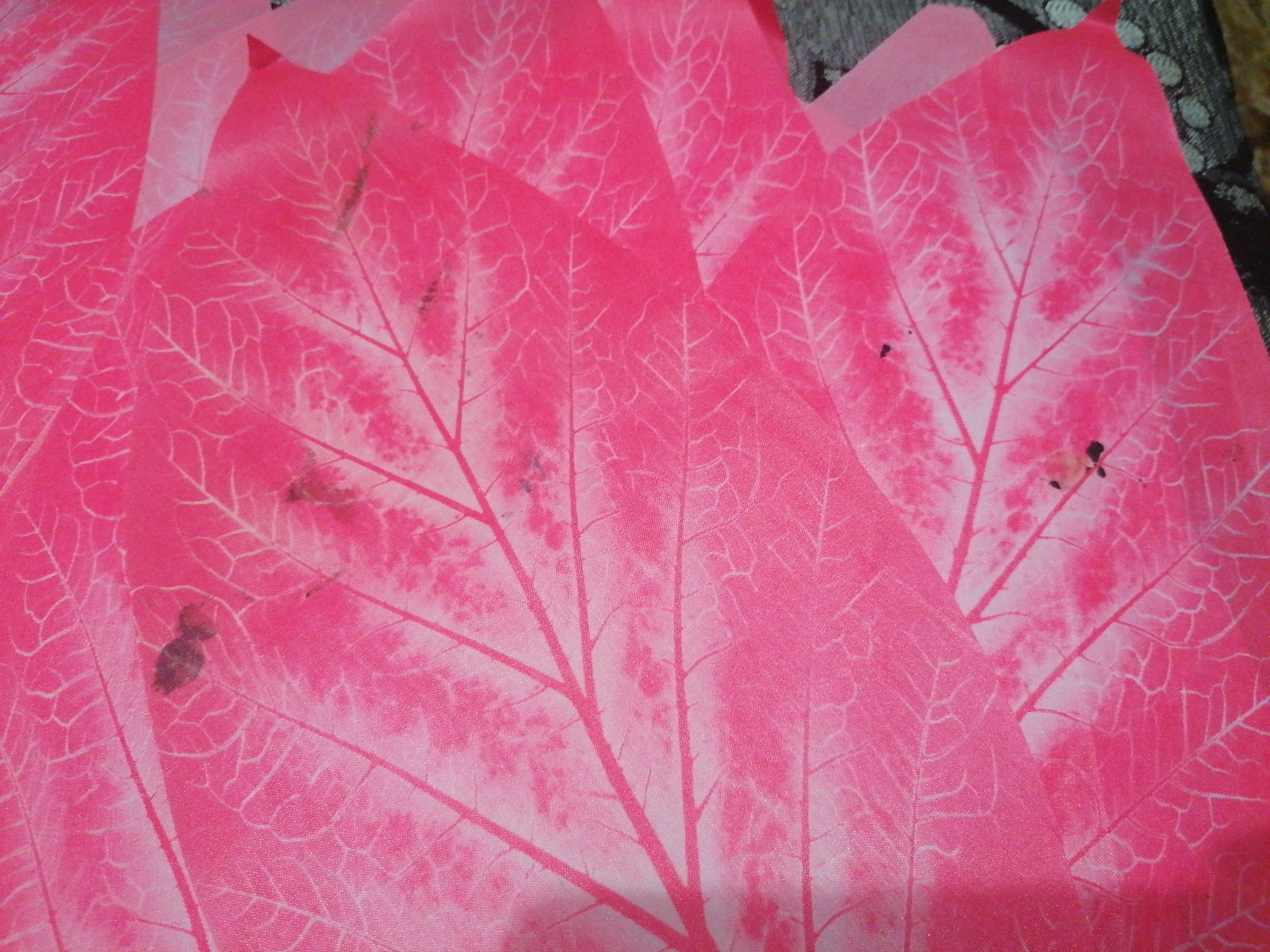 Фотография покупателя товара Гавайская юбка «Листики и цветочки» 36 см, цвет розовый - Фото 2