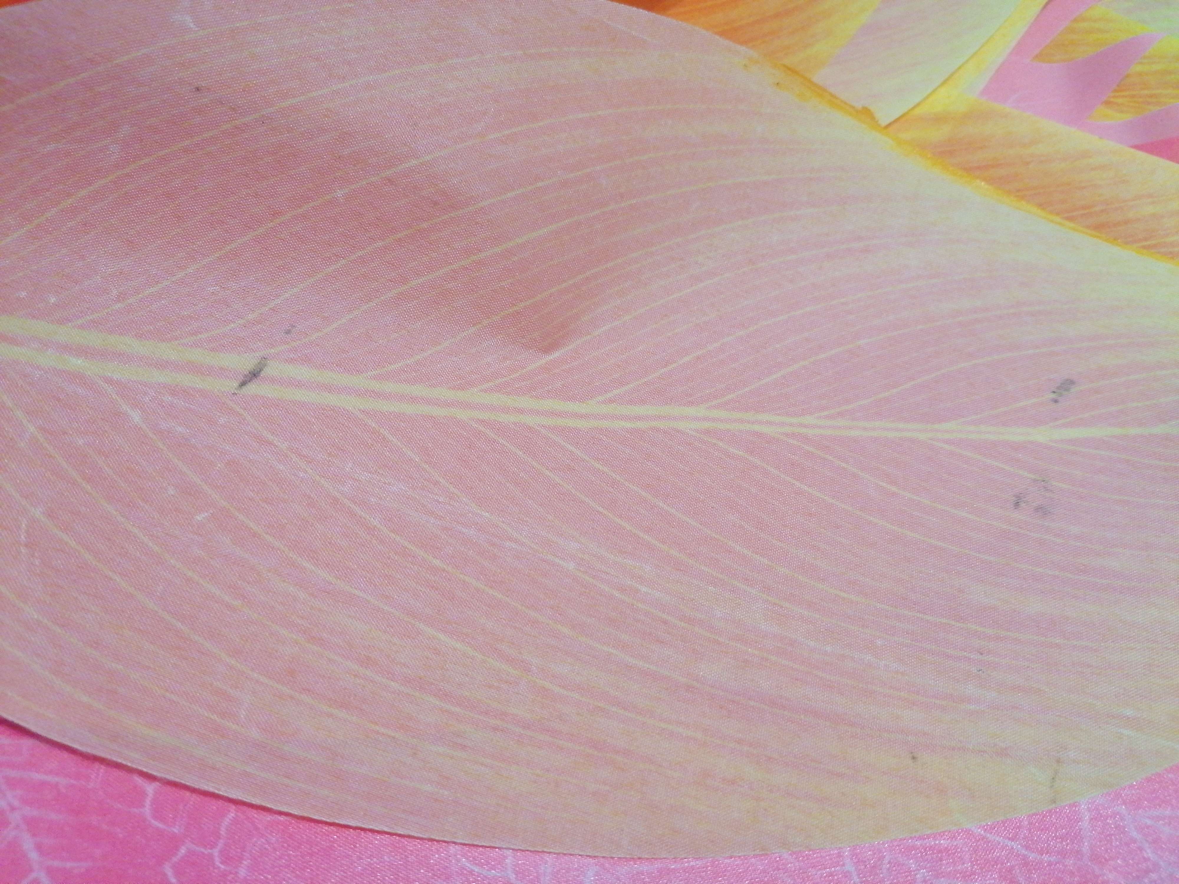 Фотография покупателя товара Гавайская юбка «Листики и цветочки» 36 см, цвет оранжевый - Фото 1