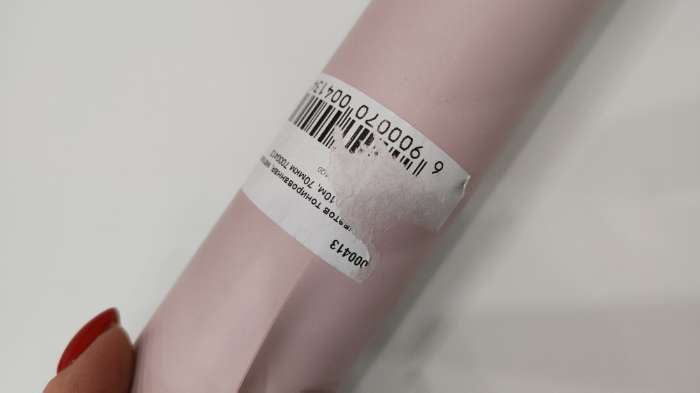 Фотография покупателя товара Пленка для цветов тонированная, матовая, пудровый, 0,5 х 10 м, 70 мкм