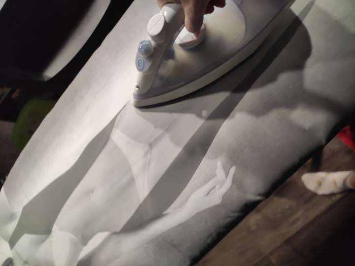 Фотография покупателя товара Чехол для гладильной доски с терморисунком GIRL, 145×46 см - Фото 7