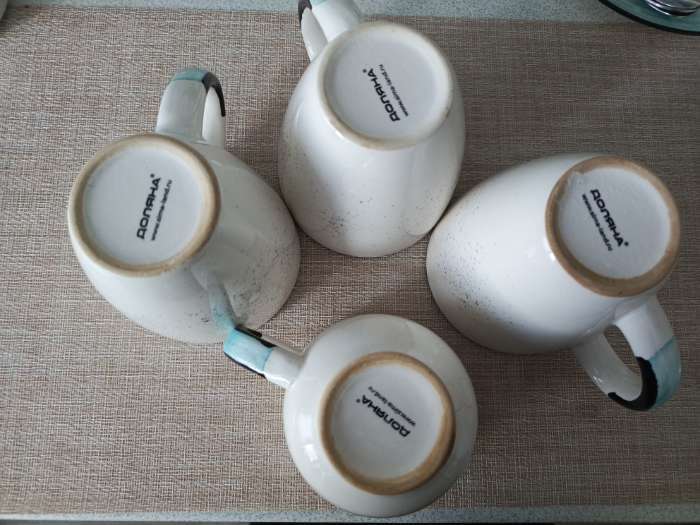 Фотография покупателя товара Чайная пара Доляна Nature, 2 предмета: чашка 260 мл, блюдце d=15 см, керамика, голубая - Фото 1