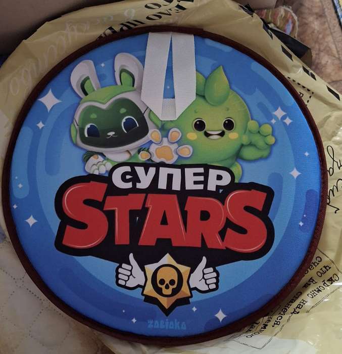 Фотография покупателя товара Ледянка «Супер stars», 33×33 см - Фото 1