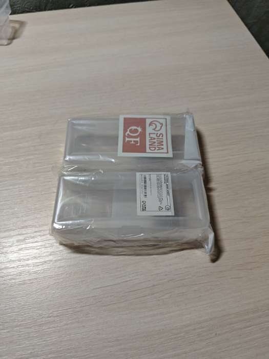 Фотография покупателя товара Бокс для хранения мелочей, 12.5×5×3.3 см, прозрачный - Фото 2