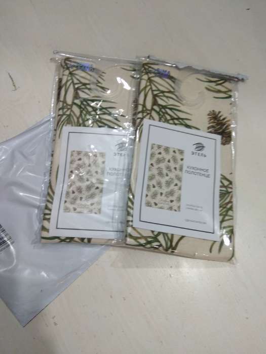 Фотография покупателя товара Полотенце «Этель» Christmas tree 40×73 см, 100% хл, саржа 190 г/м² - Фото 3