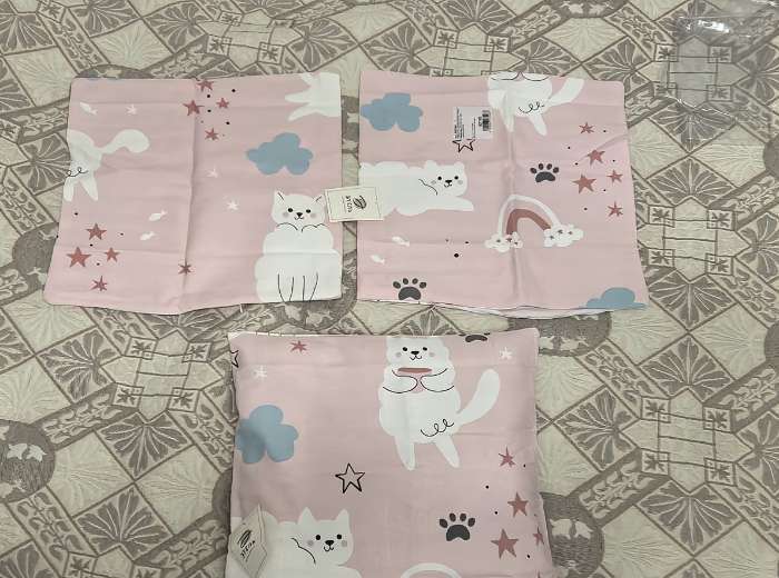 Фотография покупателя товара Наволочка декоративная Этель Sweet cats, 40×40 см, 100% хлопок - Фото 1