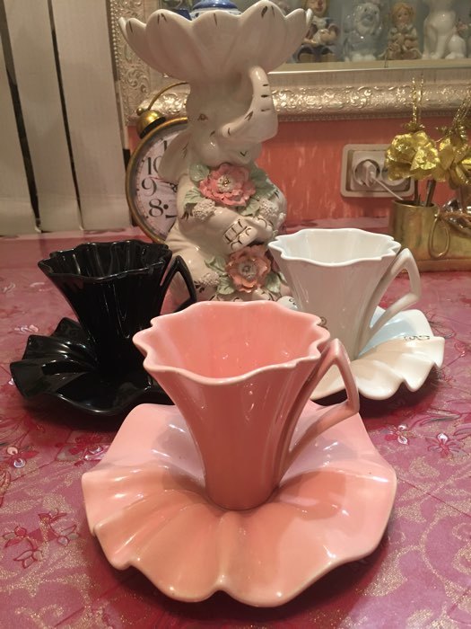 Фотография покупателя товара Чайная пара "Лотос белый", декор, 2 предмета, блюдце, кружка 0.2 л, микс - Фото 8