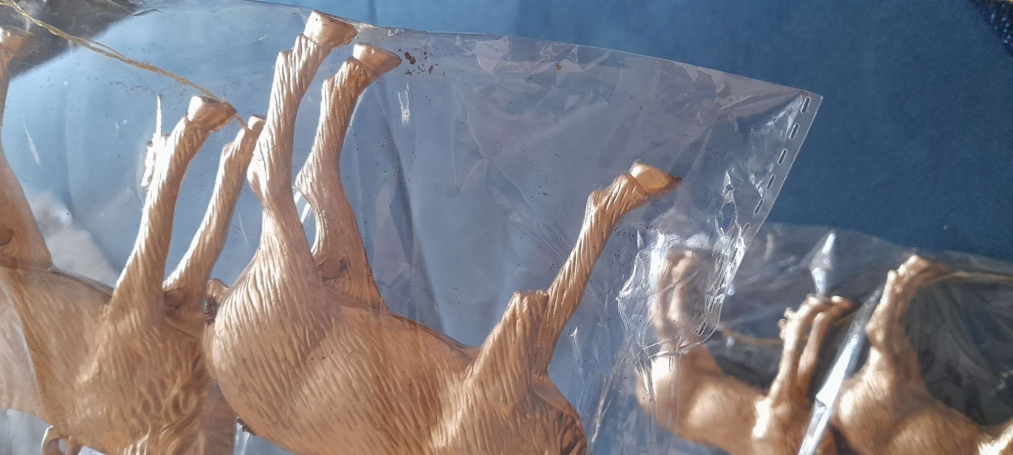 Фотография покупателя товара Ёлочные игрушки 2 шт. «Зимнее волшебство. Благородный олень» пластик, 8×15 см, золото - Фото 87