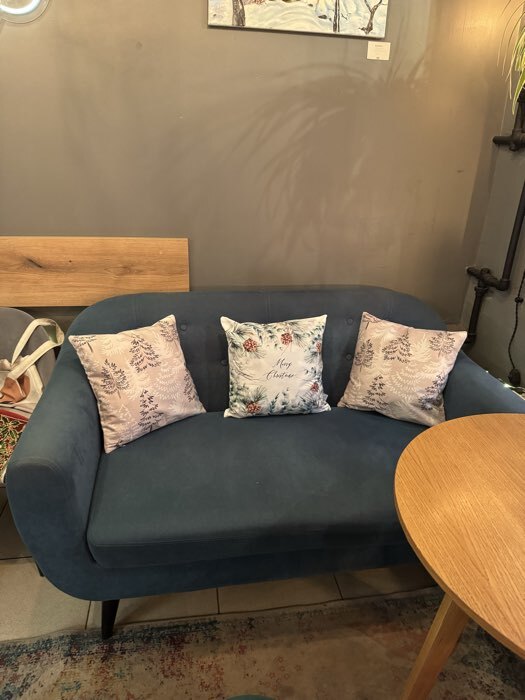 Фотография покупателя товара Наволочка декоративная новогодняя «Этель. Merry Christmas», с шишками, 40×40 см, велюр