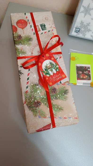 Фотография покупателя товара Лента атласная TEIRA, двухсторонняя, 6 мм, 25±1 м, красная №0250 - Фото 1