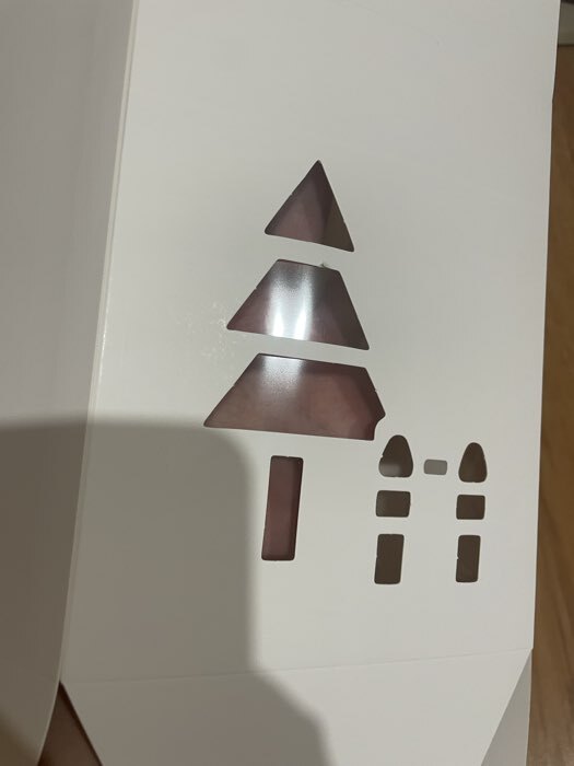 Фотография покупателя товара Коробка складная подарочная, новогодняя упаковка, 14×14×18 - Фото 1