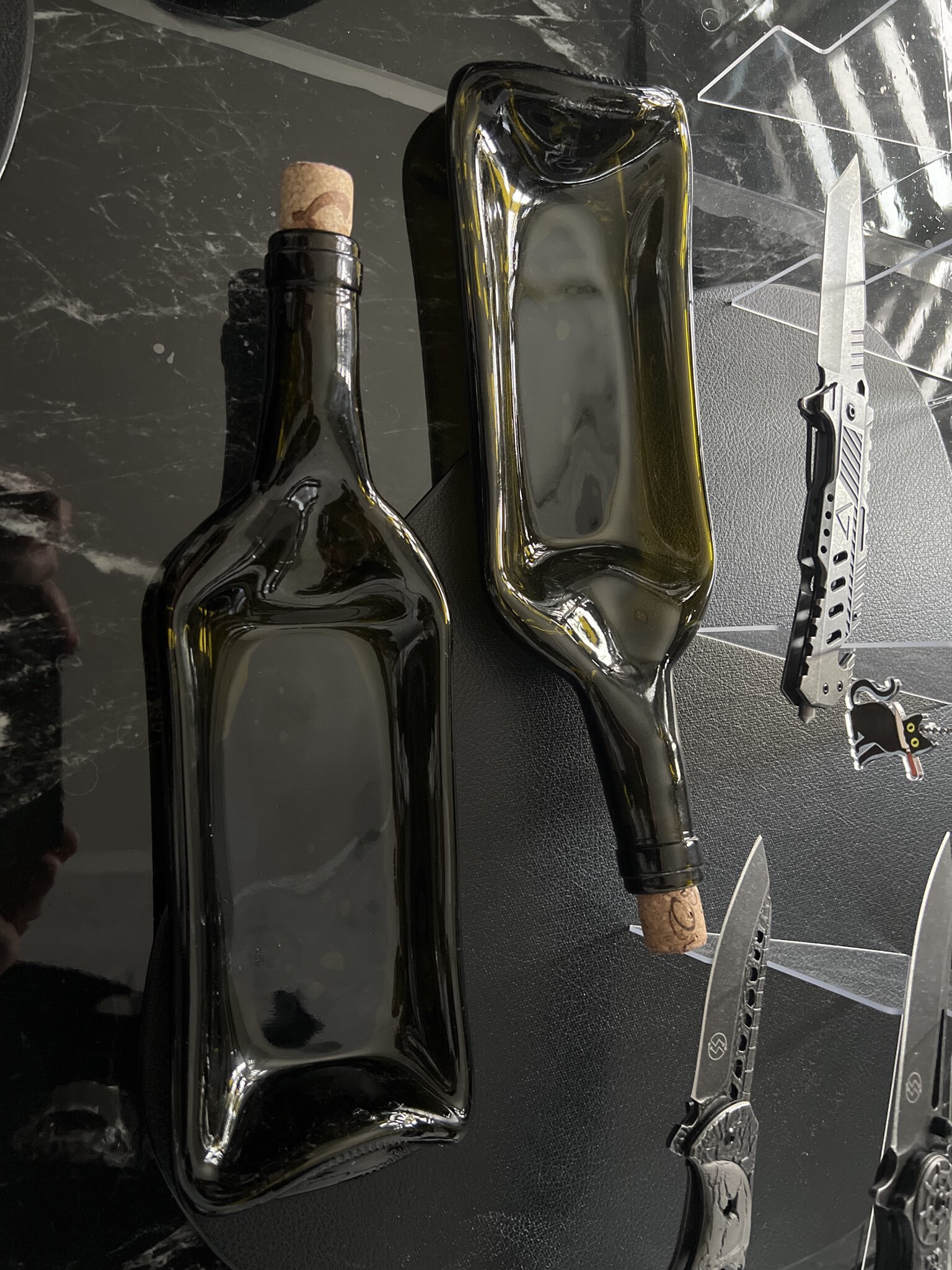 Фотография покупателя товара Тарелка бутылка, сервировочная, набор 2 шт. - Фото 1