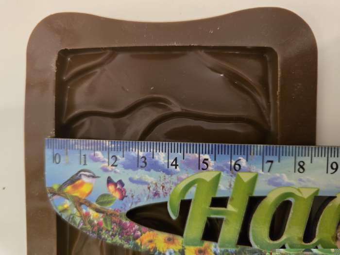 Фотография покупателя товара Форма для шоколада Доляна «Плитка», силикон, 22.5×10.5×0.9 см, 24 ячейки (2×2.5 см), коричневая - Фото 3