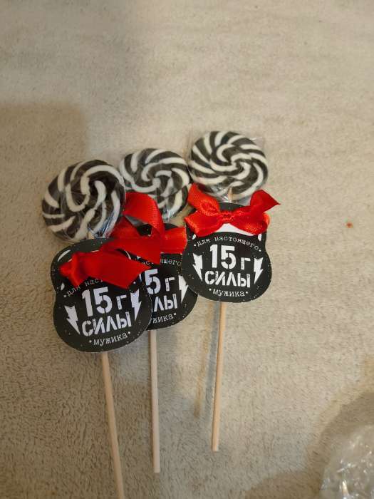 Фотография покупателя товара Леденец на палочке «15 г силы», вкус: кола, 15 г - Фото 1