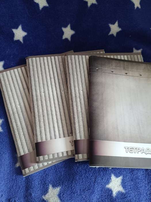 Фотография покупателя товара Тетрадь 96 листов в клетку Calligrata «Металл», МИКС - Фото 1