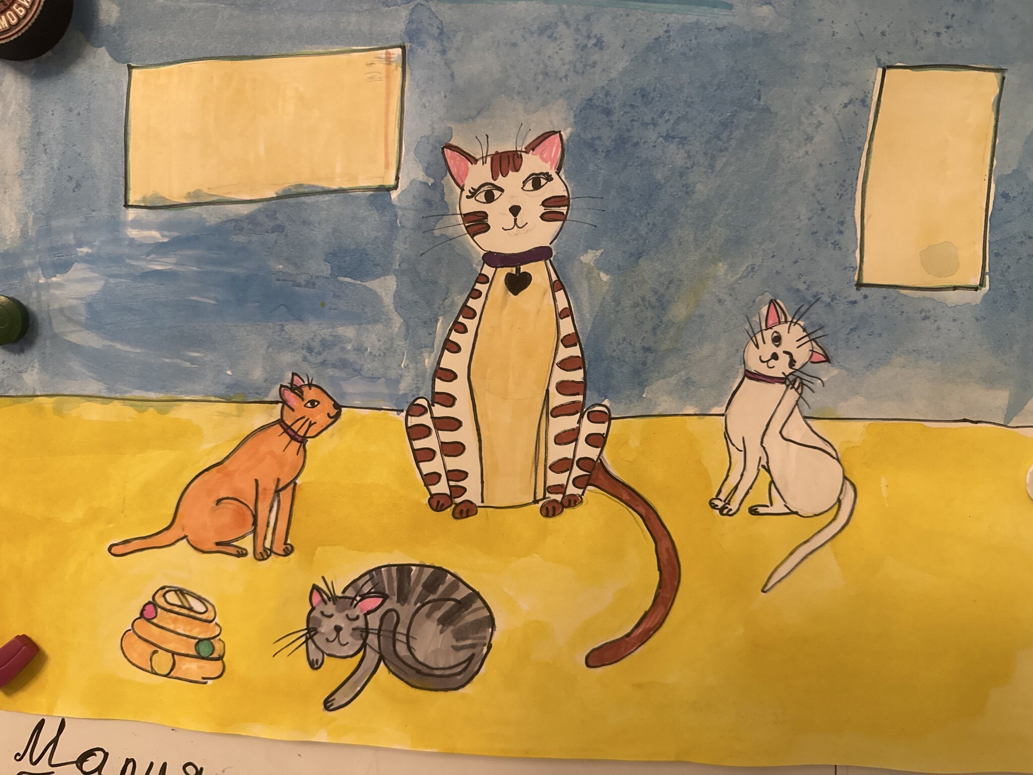 Фотография покупателя товара Маркер перманентный 2.0 мм Centropen 2536, линия 1 мм, цвет чёрный, светостойкий - Фото 1