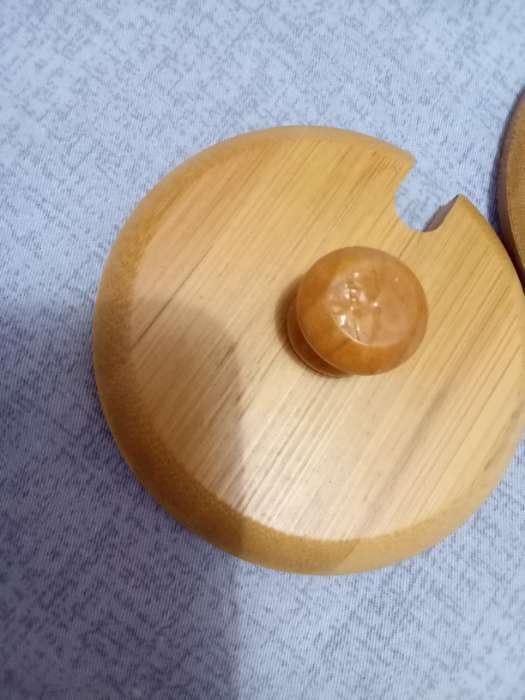 Фотография покупателя товара Банки для сыпучих BellaTenero, 150 мл, с ложками, на бамбуковой подставке, фарфор, белые