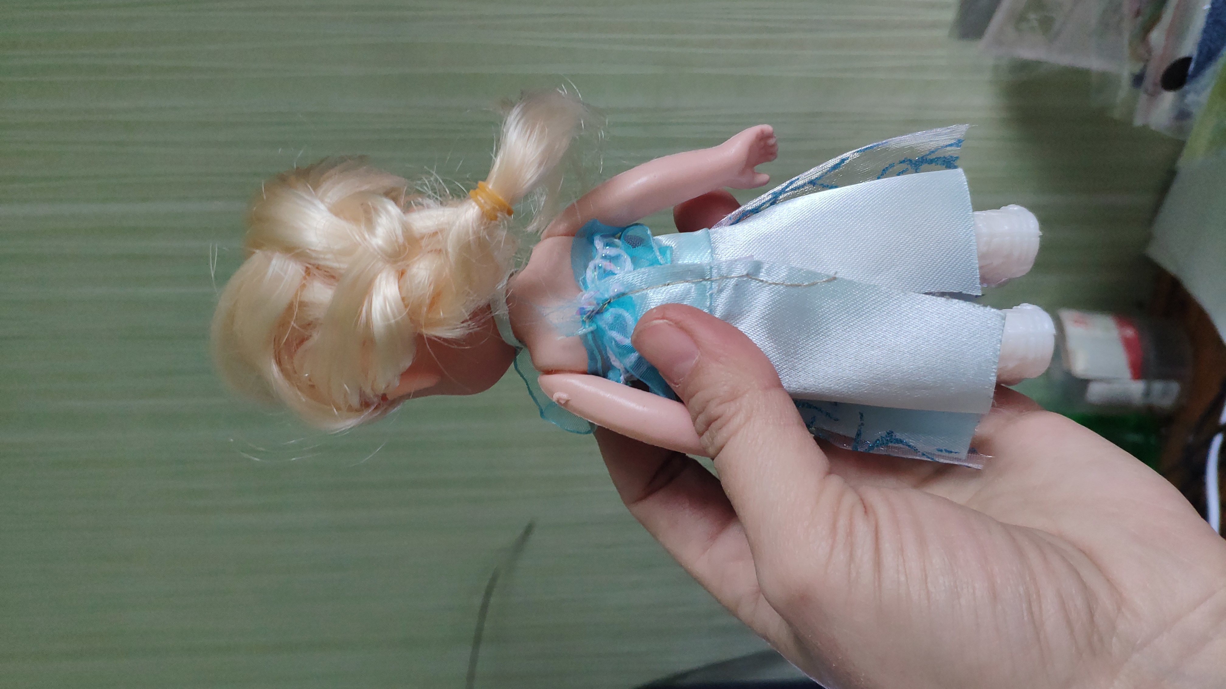 Фотография покупателя товара Набор куколка с кошельком «Сюрприз от Деда Мороза», в пакете, МИКС - Фото 1
