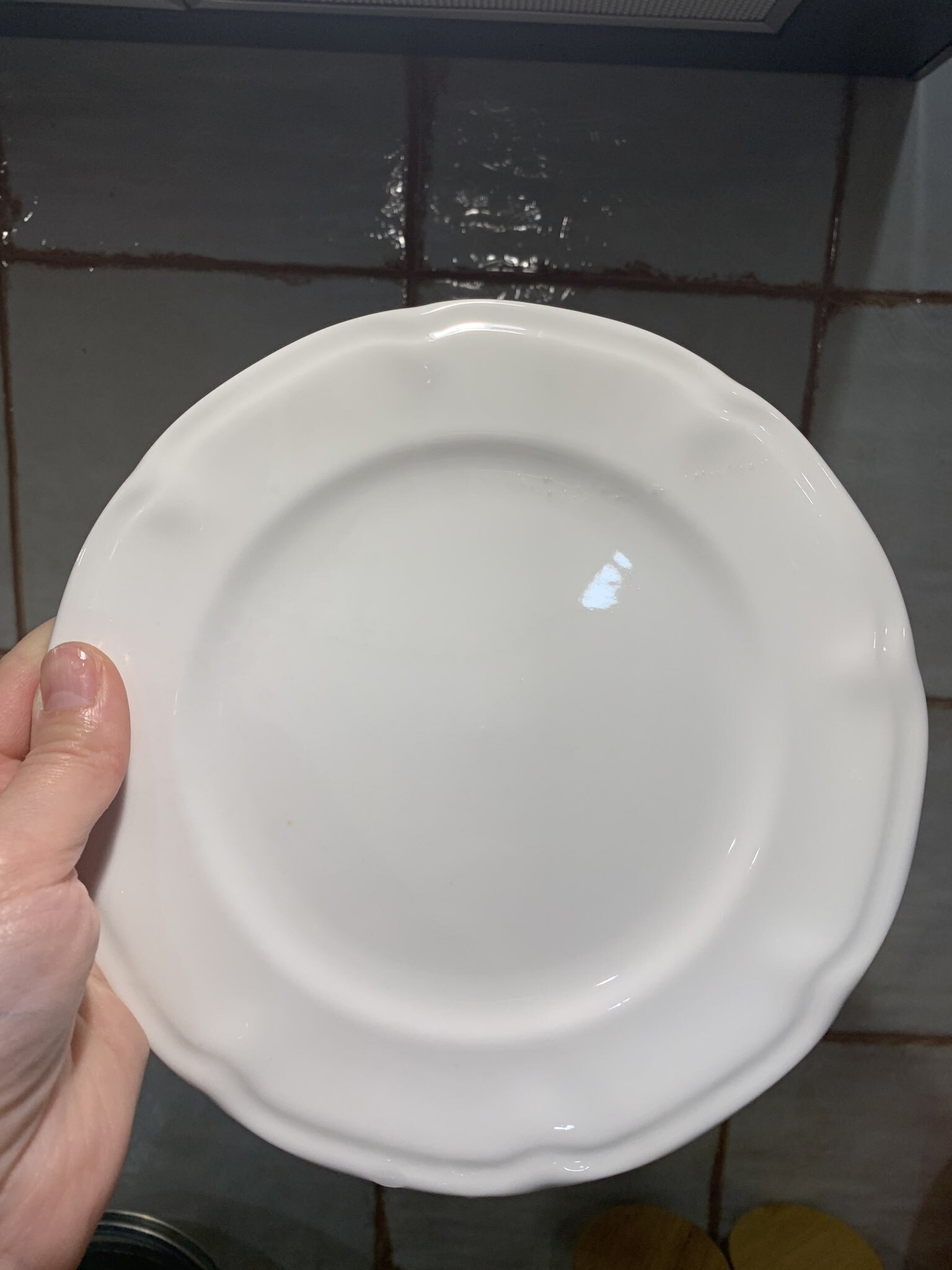 Фотография покупателя товара Тарелки WY Renessans, набор 2 шт., d=20 см, фарфор, белые - Фото 2