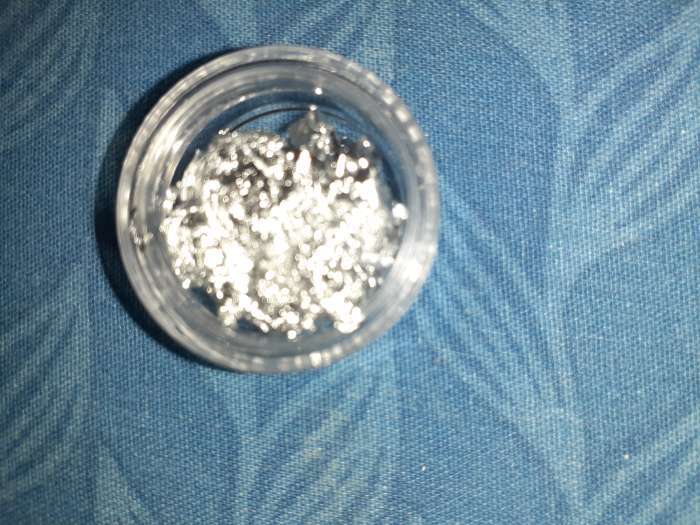 Фотография покупателя товара Поталь для декора ногтей, розовая - Фото 1