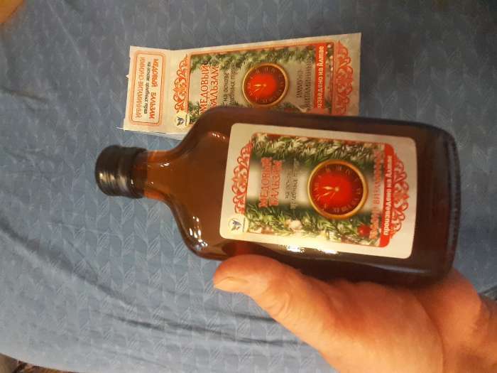 Фотография покупателя товара Новогодний безалкогольный алтайский медовый бальзам на травах Vitamuno «Анти-простудный», 250 мл - Фото 2