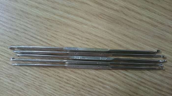 Фотография покупателя товара Набор крючков для вязания, d = 1-3 мм, 13 см, 5 шт - Фото 3