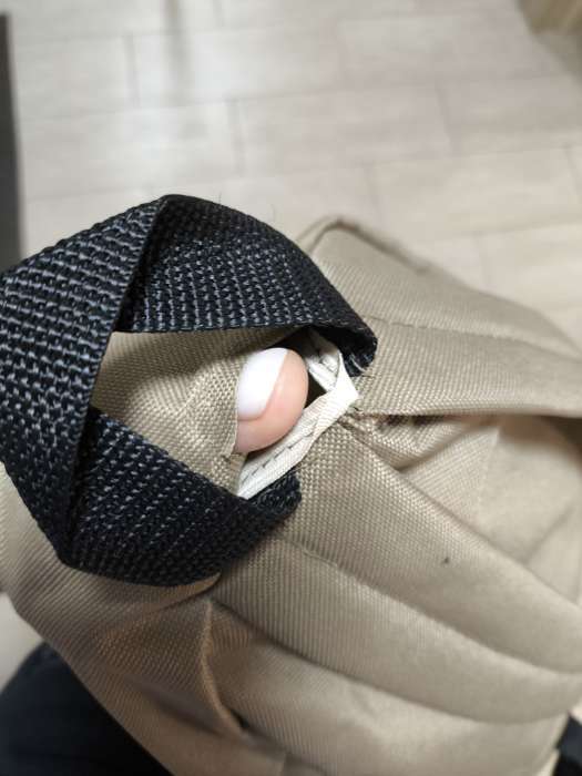 Фотография покупателя товара Рюкзак спортивный на молнии TEXTURA, размер 33.5×15×41 см, тёмно-бежевый - Фото 3