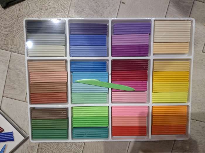 Фотография покупателя товара Пластилин «Луч. Классика цвета», 10 цветов, 200 г - Фото 1