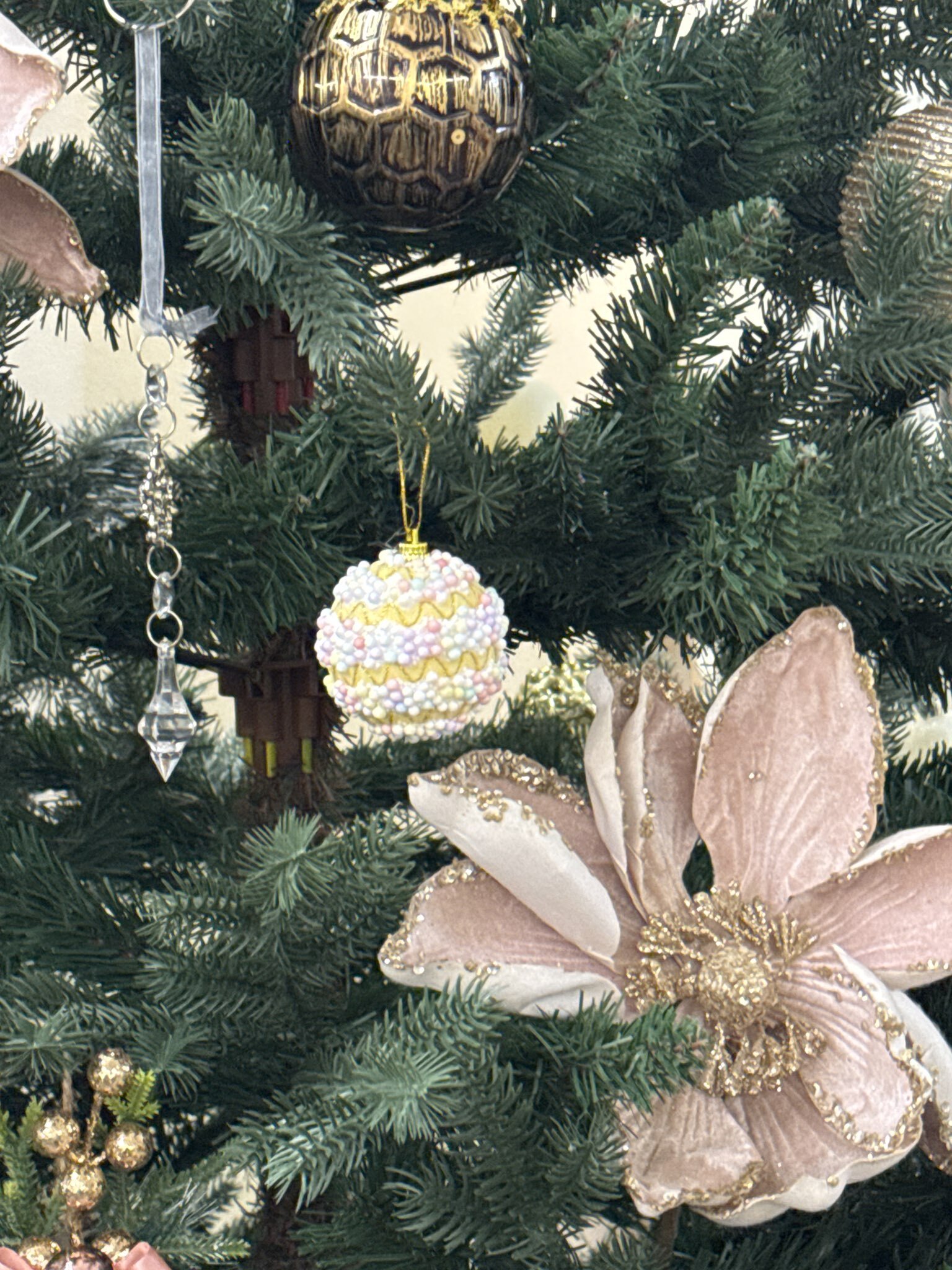 Фотография покупателя товара Ёлочные игрушки «Альфи», шары новогодние, d=6 см, 6 шт., жёлтый - Фото 1