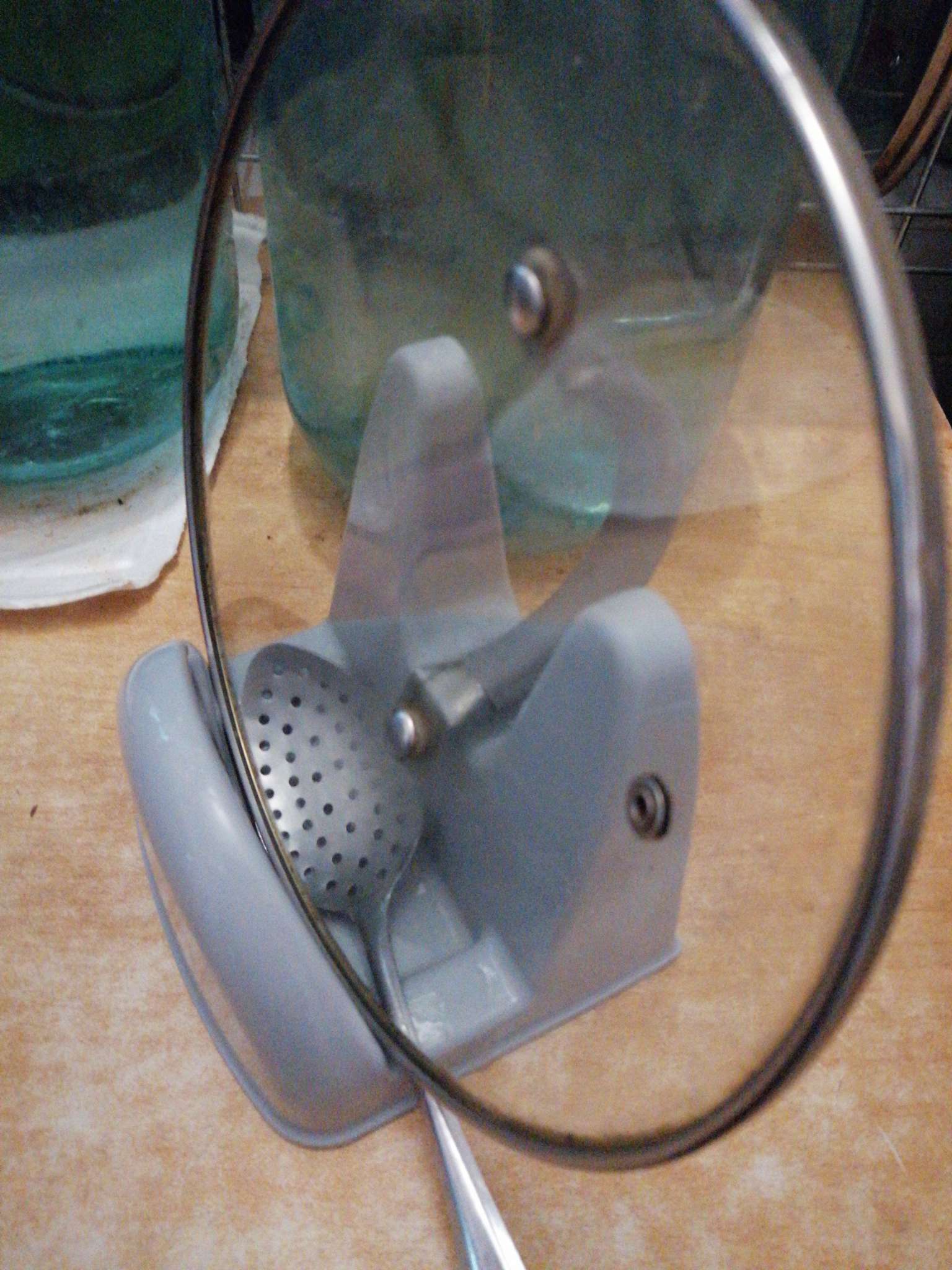 Фотография покупателя товара Подставка под крышку, 13×11.7×12.5 см, серая - Фото 1