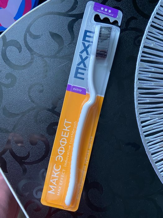 Фотография покупателя товара Зубная щетка Exxe extra "Макс эффект" МИКС - Фото 2